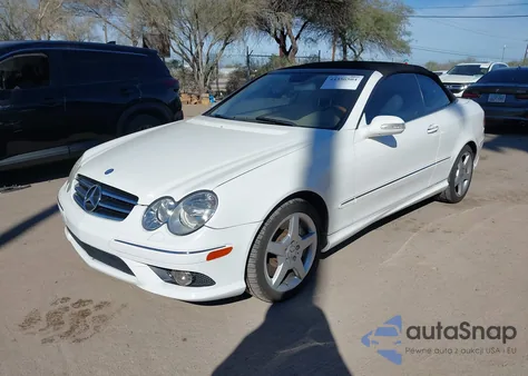 2006 Mercedes-Benz Clk 500 z USA, uszkodzony, nr VIN WDBTK75G36T067719